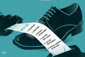 Polishing shoes with a wish list