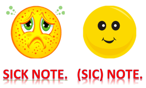Sick note